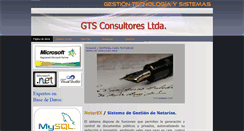 Desktop Screenshot of gts.cl